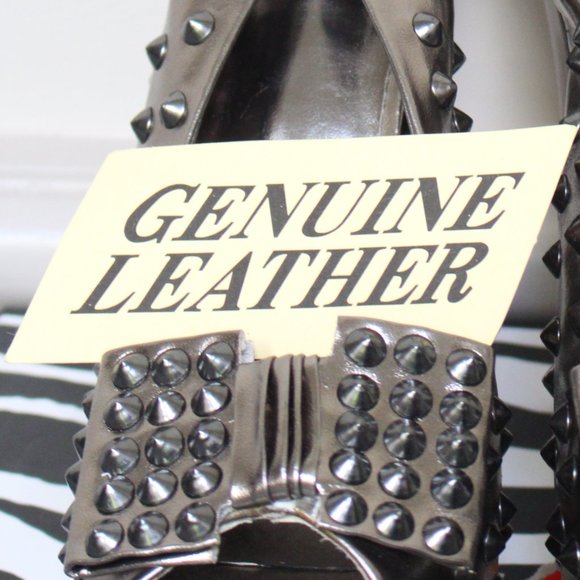 Wild DNA - Pewter Platform Heels - Picture 2 of 7